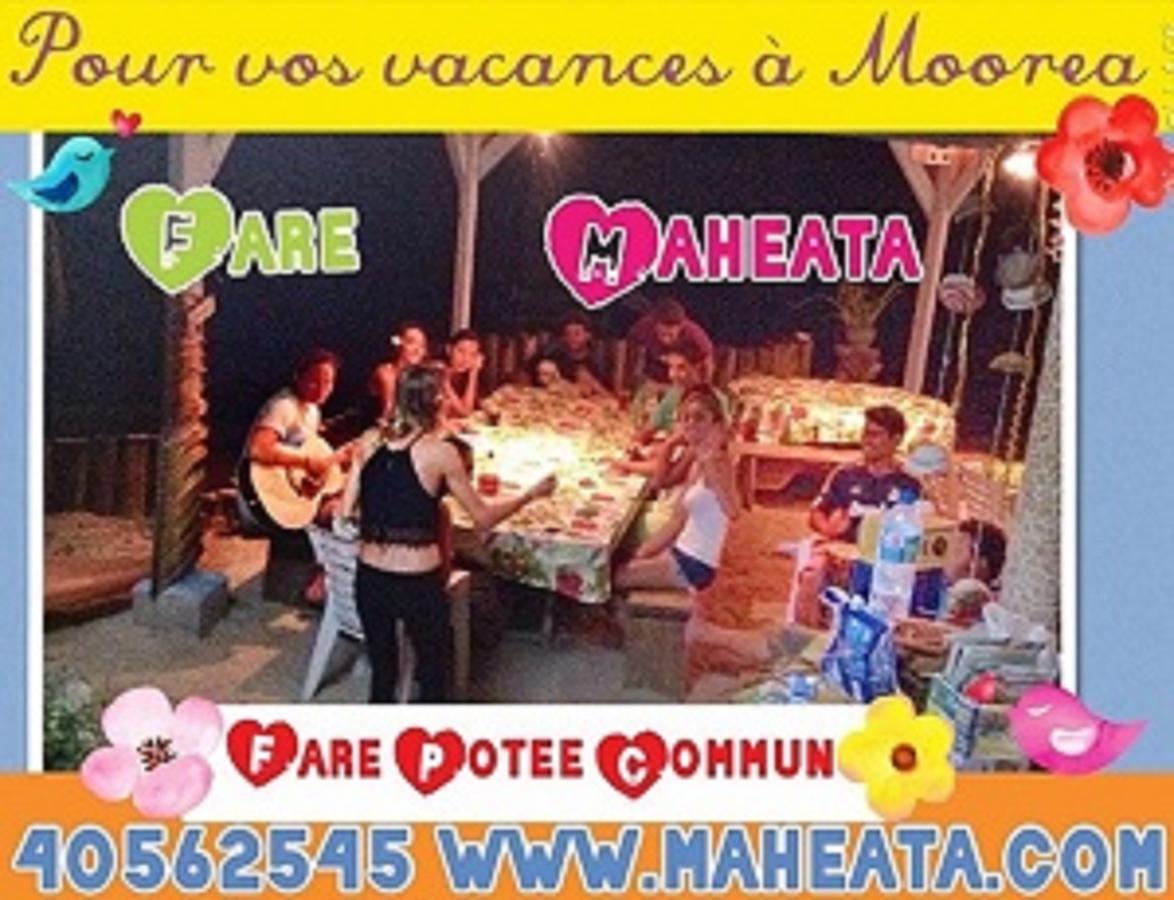 Fare Maheata Otel Pihaena Dış mekan fotoğraf